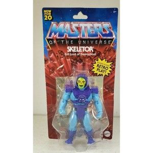 Masters of the Universe Origins Retro Play Skeletor 5.5 in. Action Figure Toy